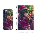 3D Relief Christmas Popular Cartoon Back Skin Sticker